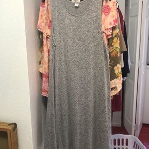 Old Navy grey tweed is type material but soft in size XL/tall.